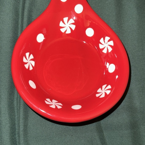 Peppermint Christmas spoon rest - Picture 2 of 5